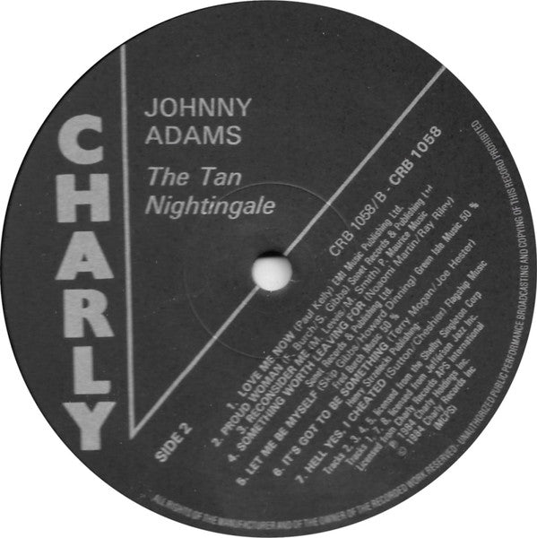 Johnny Adams : The Tan Nightingale (LP, Comp)