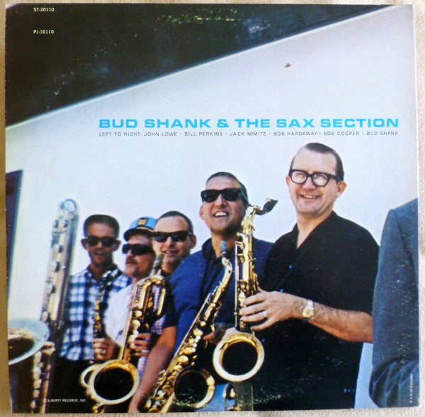 Bud Shank : Bud Shank And The Sax Section (LP, Album, Ind)