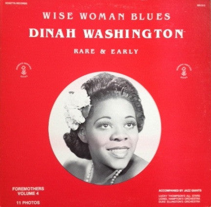 Dinah Washington : Wise Woman Blues (Rare & Early) (LP, Album, Comp, Gat)