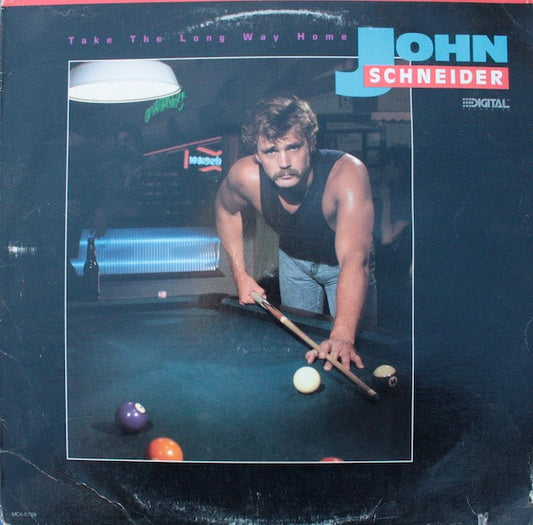 John Schneider : Take The Long Way Home (LP, Album, Glo)