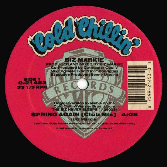 Biz Markie : Spring Again (12", Maxi)