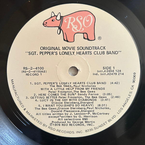 Various : Sgt. Pepper's Lonely Hearts Club Band (2xLP, Album, Glo)