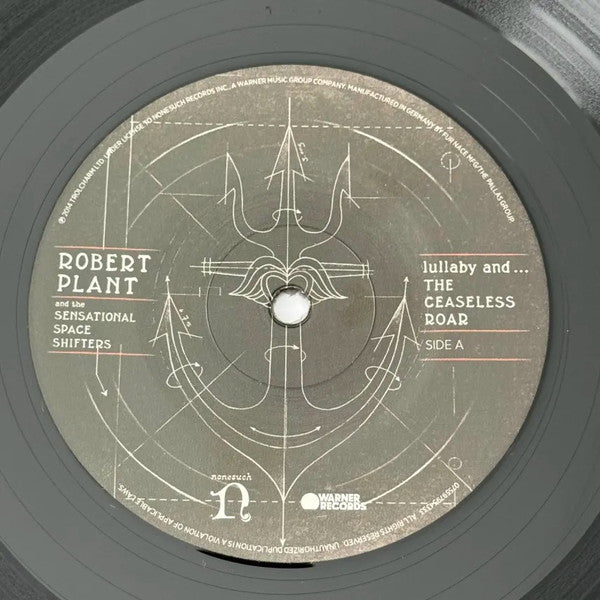 Robert Plant And The Sensational Space Shifters : Lullaby And... The Ceaseless Roar (LP + LP, S/Sided, Etch + Album, RE, RP)