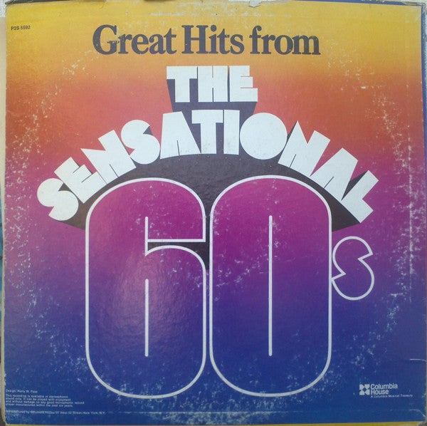 Various : Greatest Love Songs of The Sensational 60's (2xLP, Comp)
