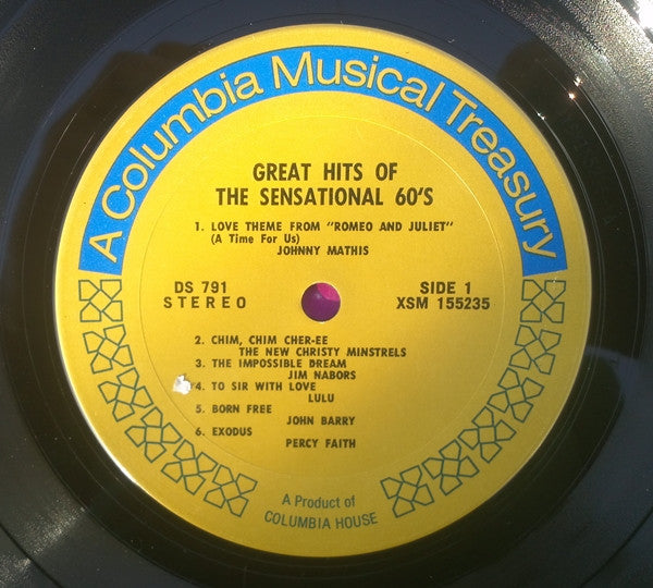 Various : Greatest Love Songs of The Sensational 60's (2xLP, Comp)