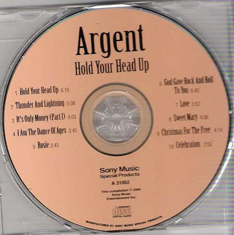 Argent : Hold Your Head Up (CD, Comp, RE)