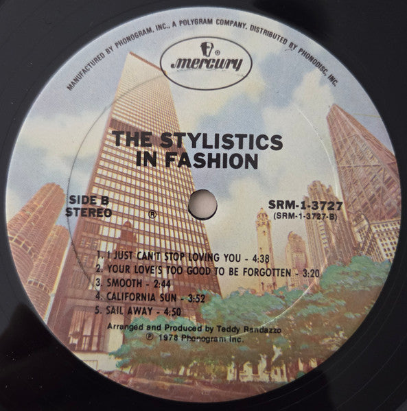 The Stylistics : In Fashion (LP, Album, Ter)