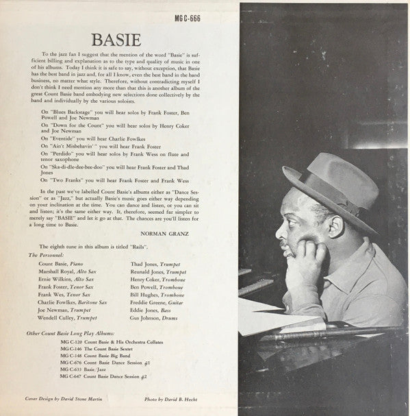 Basie* : Basie (LP, Album, Mono)