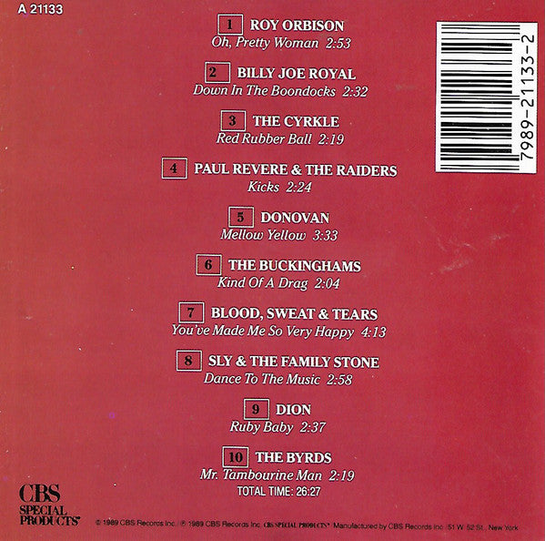 Various : The Rockin' 60's (CD, Comp, RE)