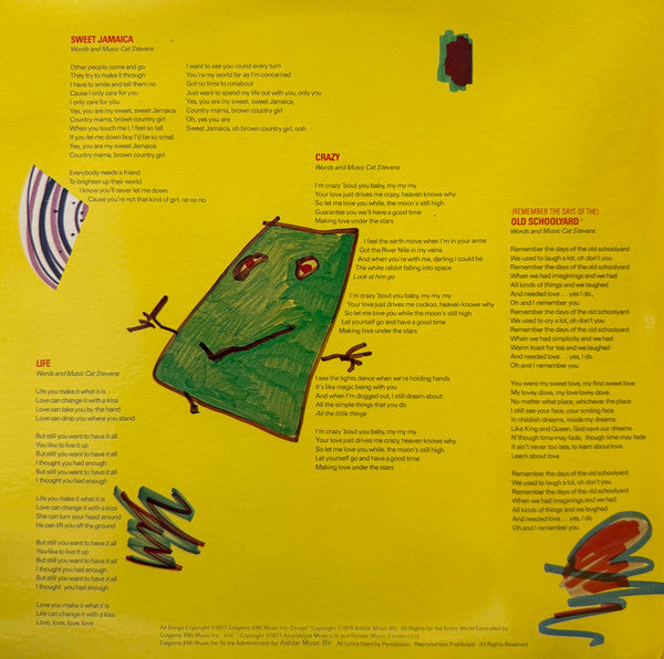 Cat Stevens : Izitso (LP, Album, Mon)