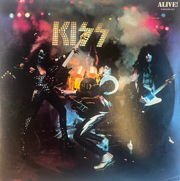 Kiss : Alive! (2xLP, Album, Gat)