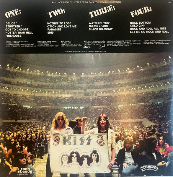 Kiss : Alive! (2xLP, Album, Gat)
