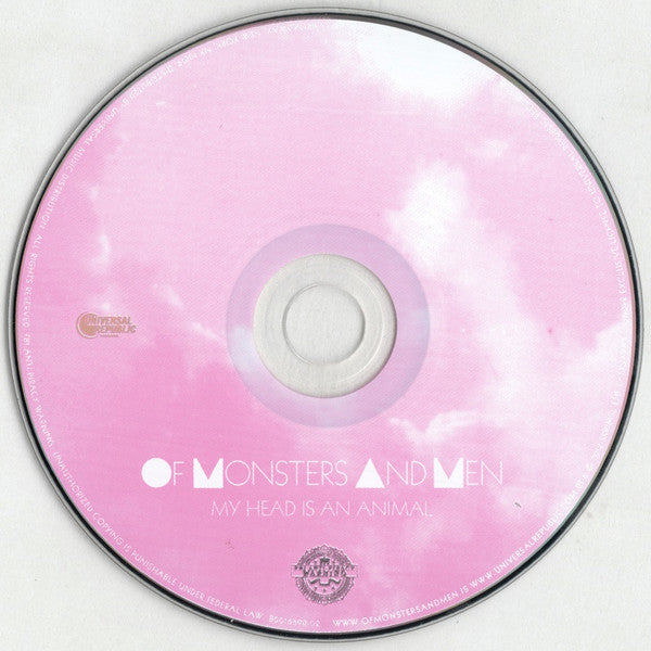 Of Monsters And Men : My Head Is An Animal (CD, Album, Gat)