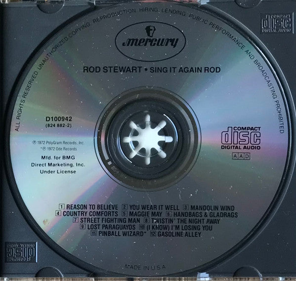 Rod Stewart : Sing It Again Rod (CD, Comp, Club, RE)
