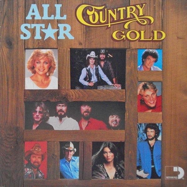 Various : All Star Country Gold (3xLP, Comp)
