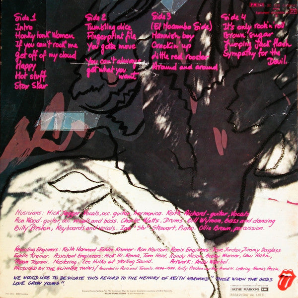 The Rolling Stones : Love You Live (2xLP, Album, RE, Gat)