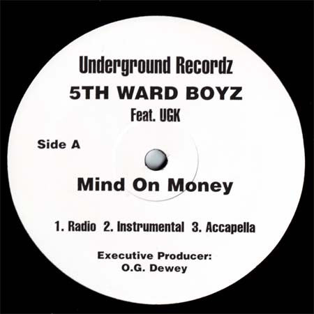 5th Ward Boyz : Recognize The Mob (12", Smplr)