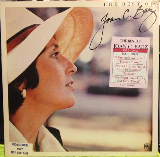 Joan C. Baez* : The Best Of Joan C. Baez (LP, Comp, Promo, Mon)