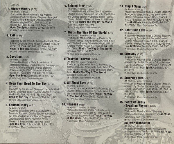 Earth, Wind & Fire : The Essential Earth, Wind & Fire (2xCD, Comp)