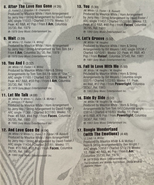 Earth, Wind & Fire : The Essential Earth, Wind & Fire (2xCD, Comp)