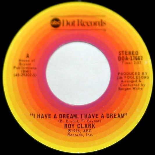 Roy Clark : I Have A Dream, I Have A Dream (7", Single)