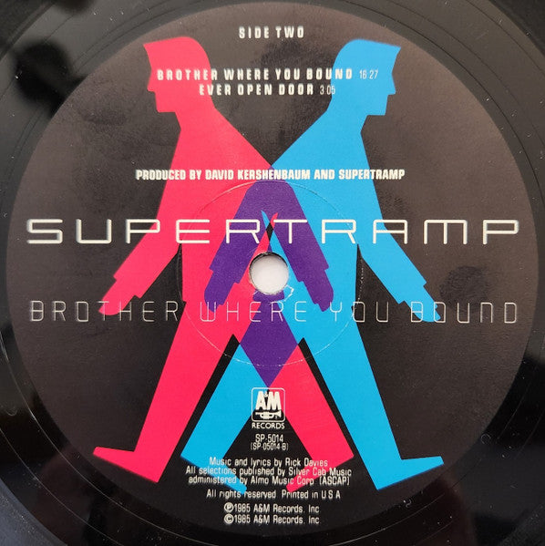 Supertramp : Brother Where You Bound (LP, Album, Ele)