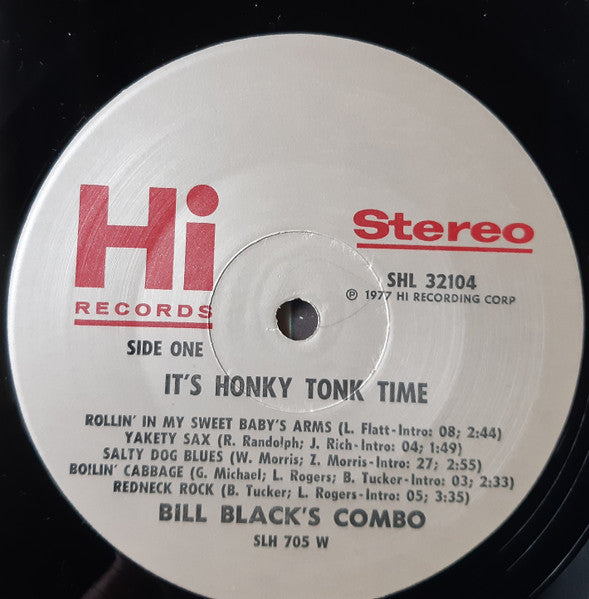 Bill Black's Combo : It's Honky Tonk Time (LP, Album)