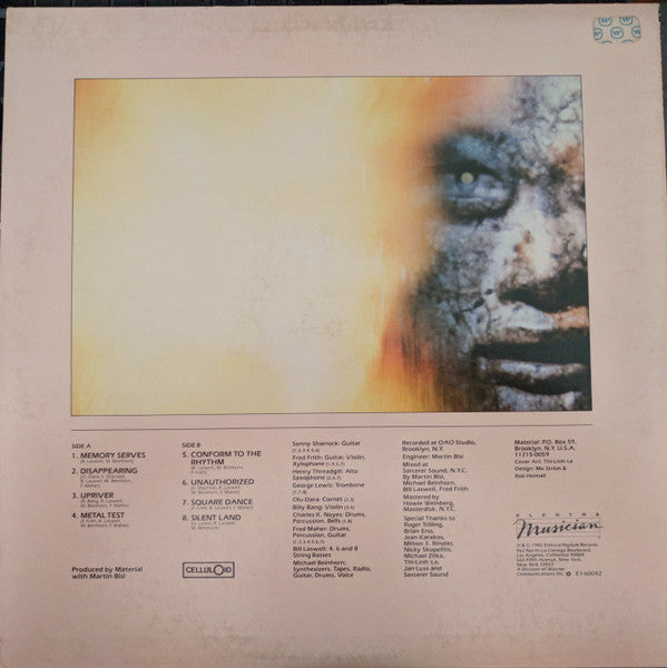 Material : Memory Serves (LP, Album, SRC)