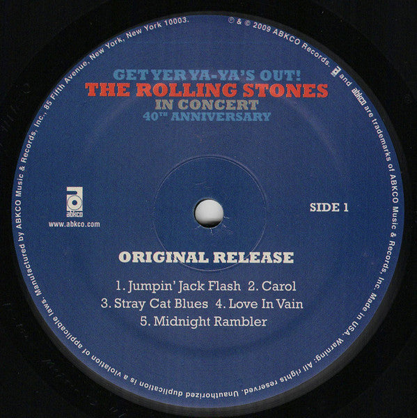 The Rolling Stones : Get Yer Ya-Ya's Out! (The Rolling Stones In Concert)  (CD, Album, RE, RM + CD + CD, Album + LP, Album, RE)