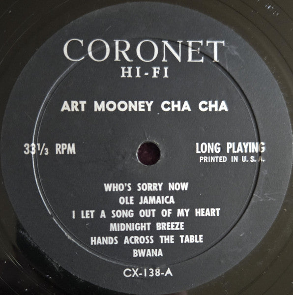 Art Mooney And His Big Band* : Cha Cha Cha (LP, Album, Mono, RE)