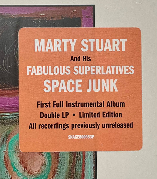 Marty Stuart And His Fabulous Superlatives : Space Junk (2xLP, Album, Blu)