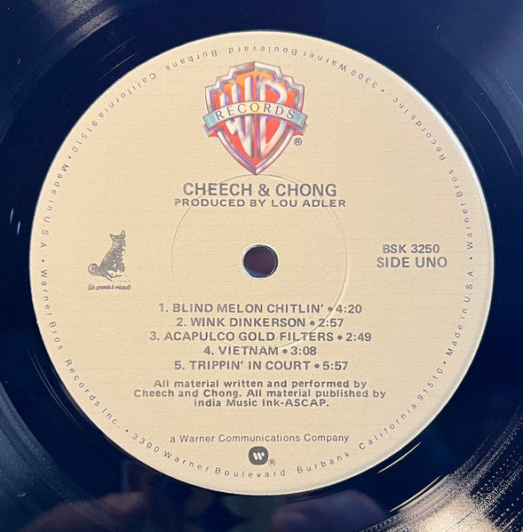 Cheech & Chong : Cheech And Chong (LP, Album, RE)