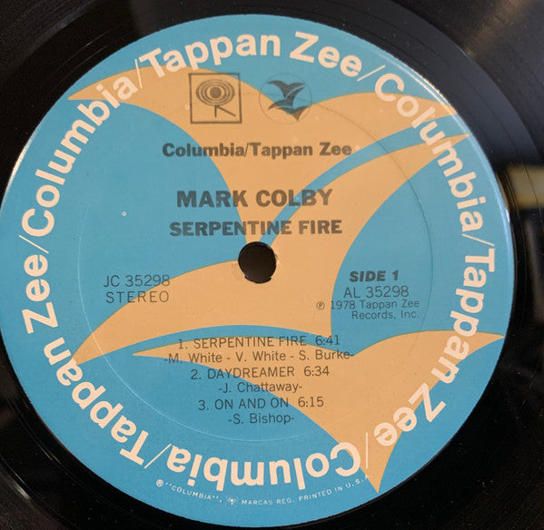 Mark Colby : Serpentine Fire (LP, Album, Pit)