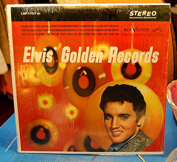 Elvis Presley : Elvis' Golden Records (LP, Comp, Ind)