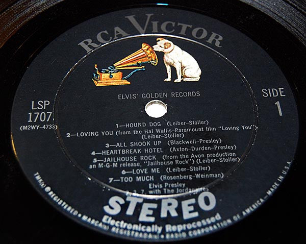 Elvis Presley : Elvis' Golden Records (LP, Comp, Ind)