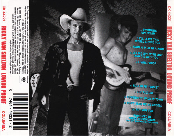 Ricky Van Shelton : Loving Proof (CD, Album)