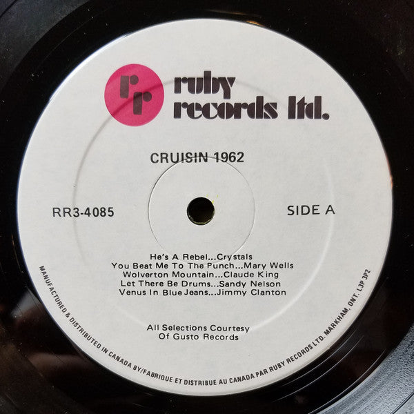 Various : Cruisin' 1962 (LP, Comp)