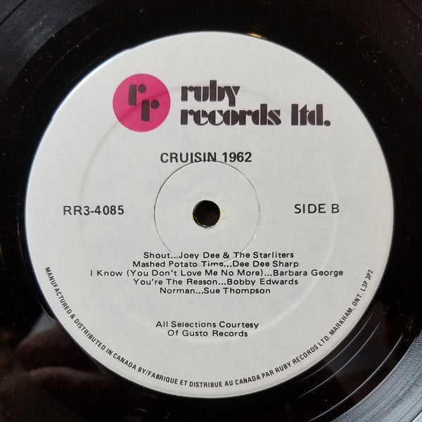 Various : Cruisin' 1962 (LP, Comp)