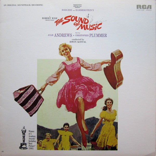 Rodgers And Hammerstein* / Julie Andrews, Christopher Plummer, Irwin Kostal : The Sound Of Music (An Original Soundtrack Recording) (LP, Album, RE, Ind)