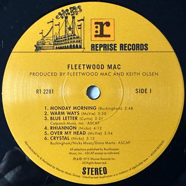 Fleetwood Mac : Fleetwood Mac (LP, Album, RE, 180)