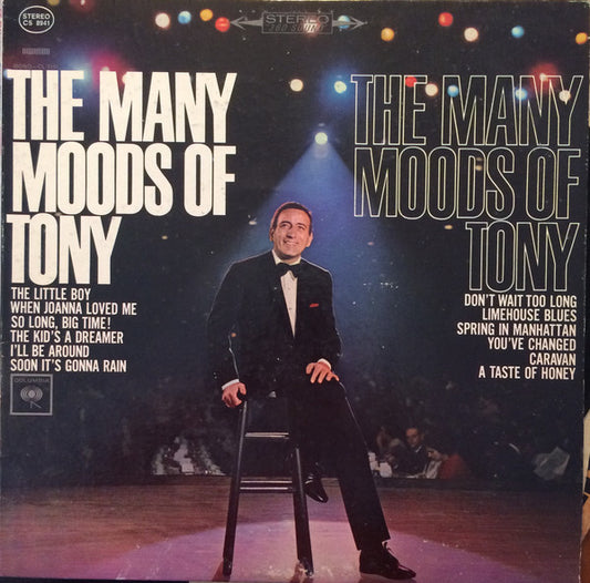Tony Bennett : The Many Moods Of Tony (LP, Album)