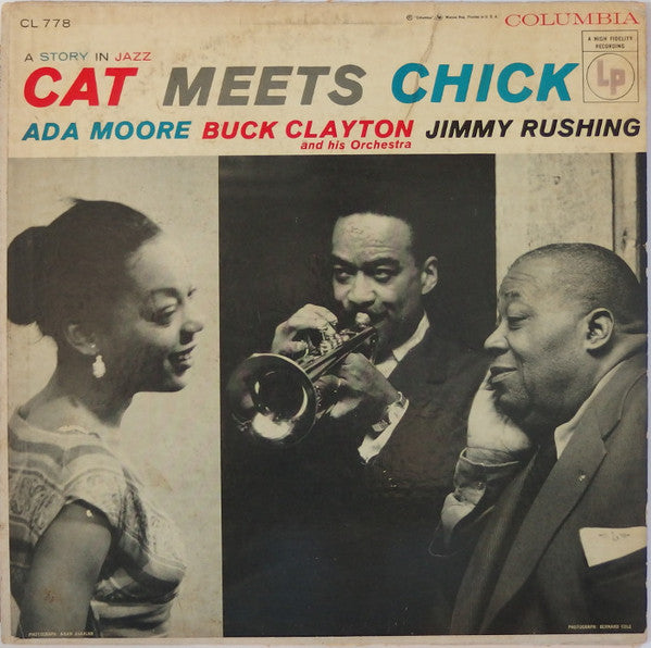 Ada Moore, Buck Clayton And His Orchestra, Jimmy Rushing : Cat Meets Chick A Story In Jazz (LP, Album, Mono)