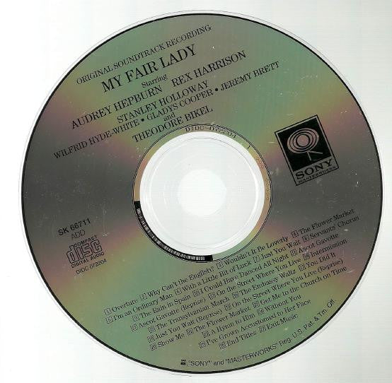 Audrey Hepburn & Rex Harrison : My Fair Lady (Original Soundtrack) (CD, Album, RE)