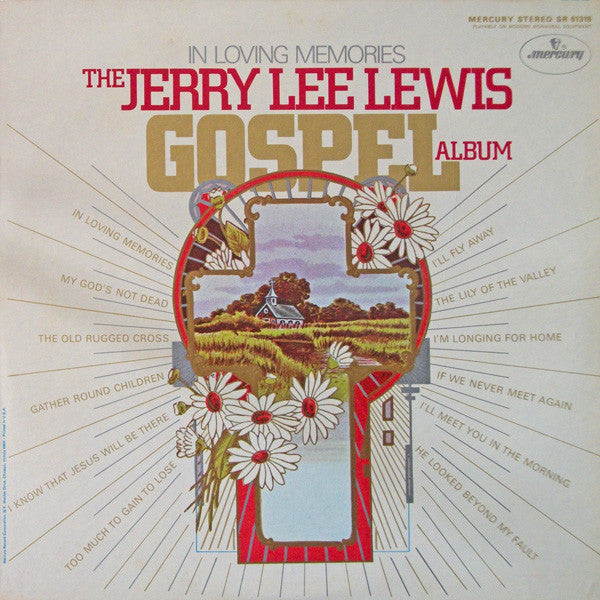 Jerry Lee Lewis : In Loving Memories (The Jerry Lee Lewis Gospel Album) (LP, Album, Promo)
