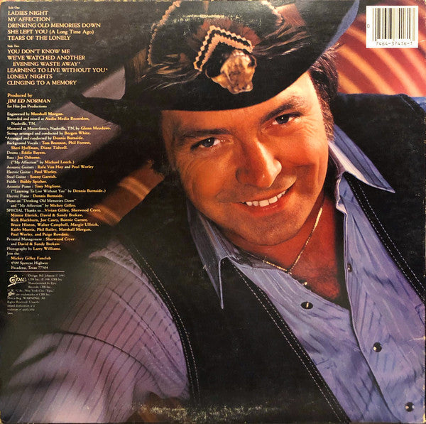 Mickey Gilley : You Don't Know Me (LP, Album, Pit)