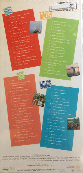 Jimmy Buffett : Boats, Beaches, Bars & Ballads (4xCD, Comp, RP + Box)