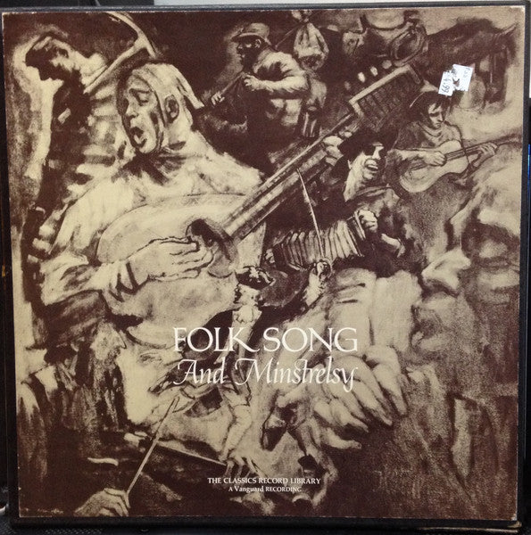 Various : Folk Song And Minstrelsy (4xLP, Comp + Box)