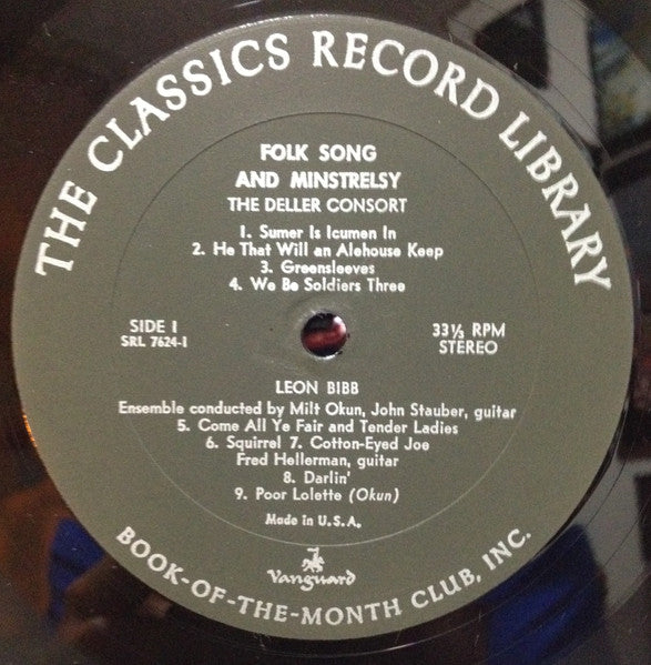 Various : Folk Song And Minstrelsy (4xLP, Comp + Box)