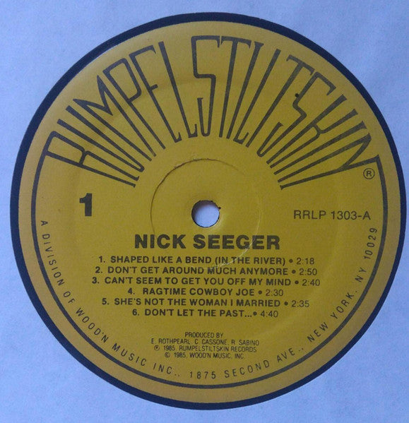 Nick Seeger : Nick Seeger (LP)