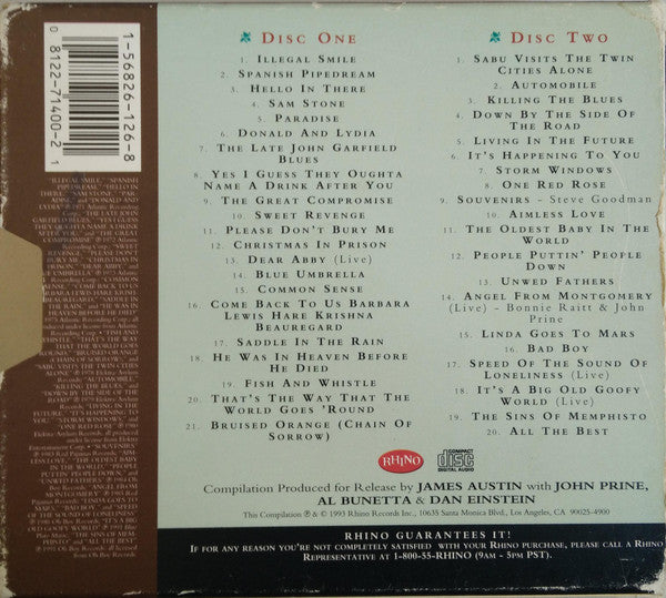 John Prine : Great Days (The John Prine Anthology) (2xCD, Comp + Box)